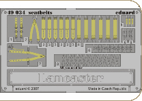 1/48  Lancaster seatbelts (TAM)