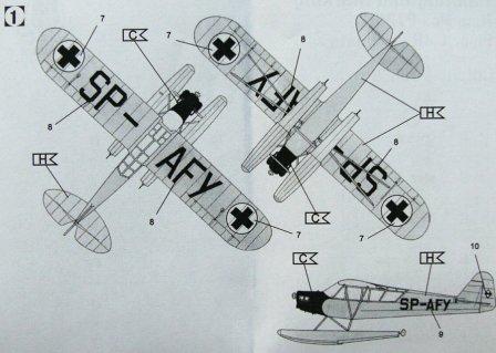 1/72  Piper L-4H w/ floats