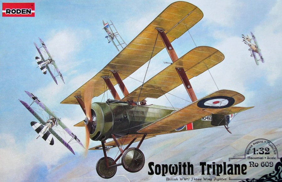 1/32  Sopwith Triplane (British WW I Fighter)
