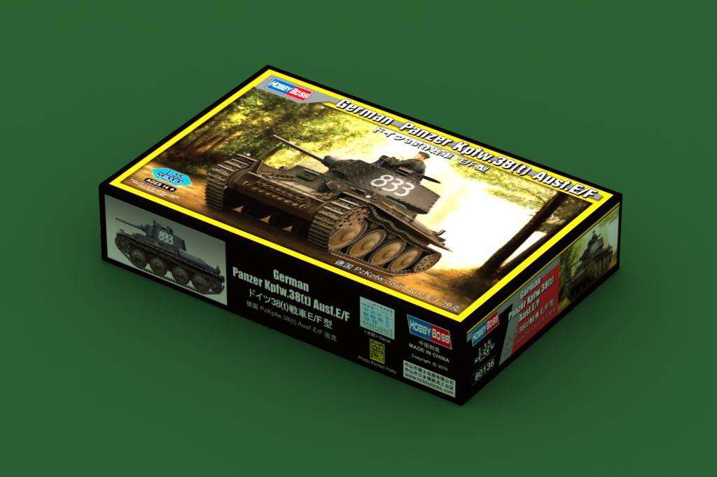 1/35  German Panzer Kpfw.38(t) Ausf.E/F