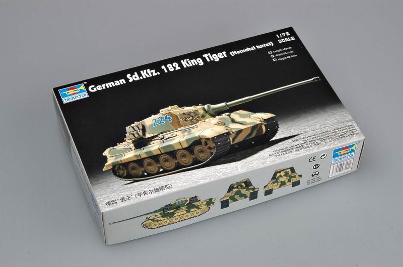 1/72  German Sd.Kfz. 182 King Tiger (Henschel turret)