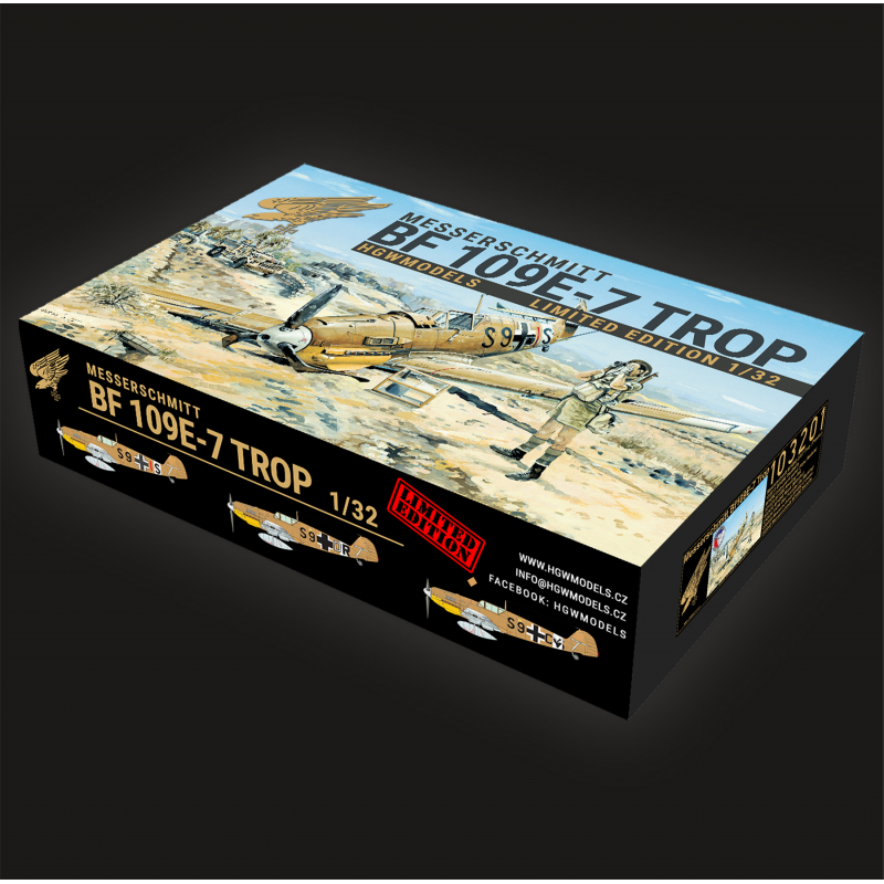 1/32  Messerschmitt Bf 109E-7 Trop - Limited Edition - 103201