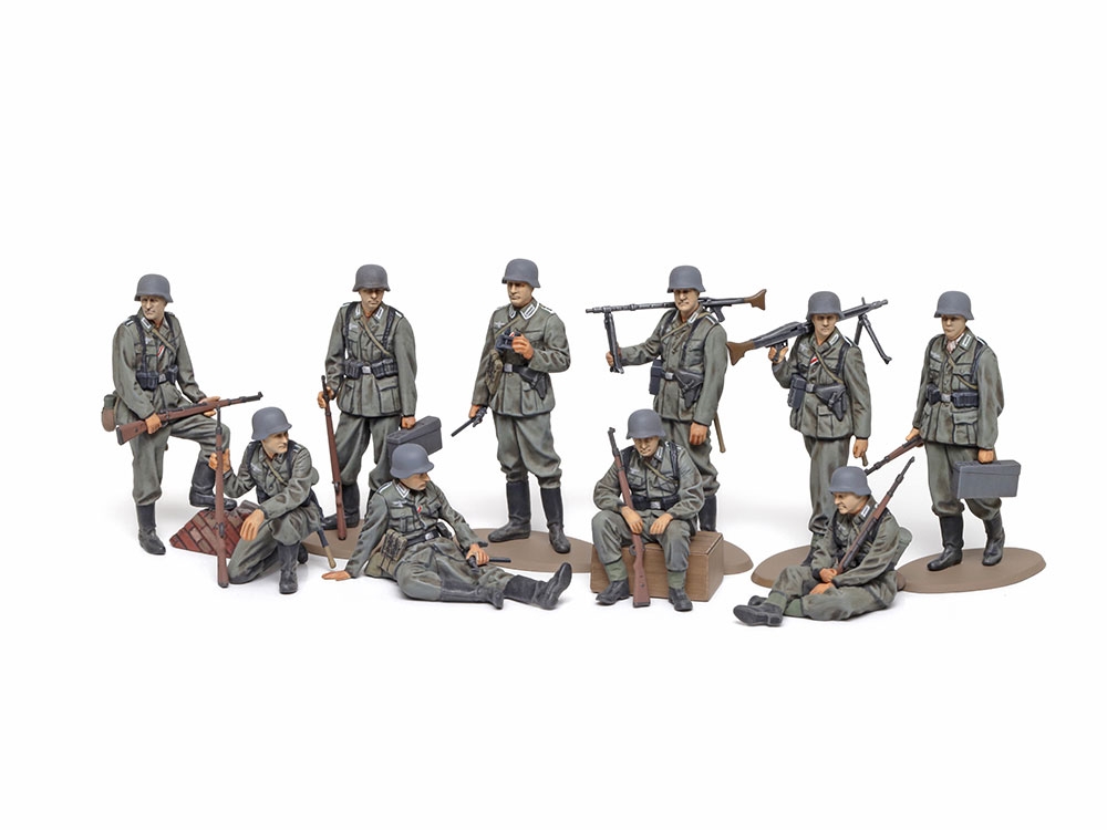 1/48  WWII Wehrmacht Infantry Set