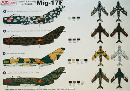 1/72 MiG-17F 'Over Vietnam'***