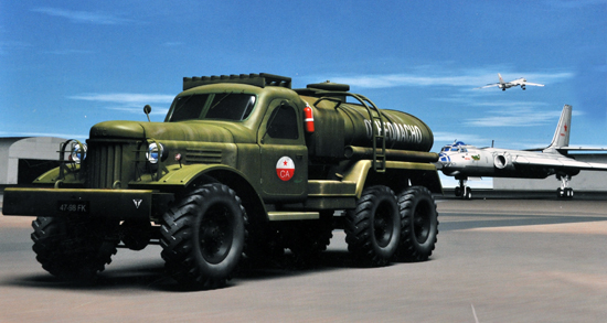 1/72  ZIL-157 Soviet Fuel truck