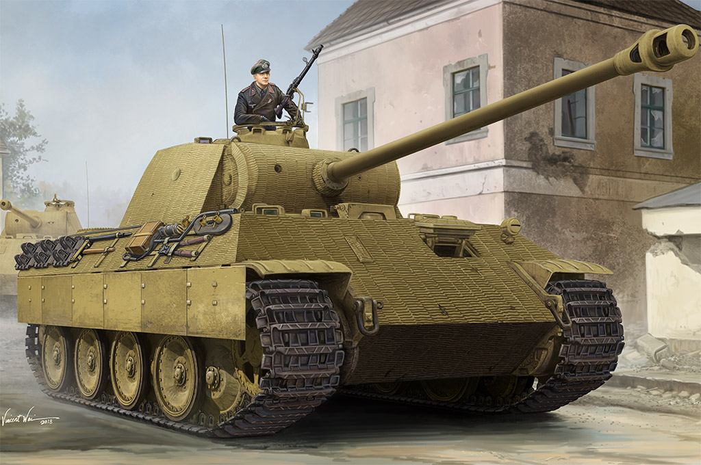 1/35  German Sd.Kfz.171 PzKpfw Ausf A w/ Zimmerit