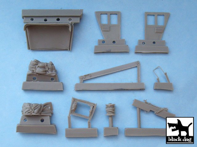 1/48 US 2 1/2 ton  6x6 Cargo Truck accessories set***
