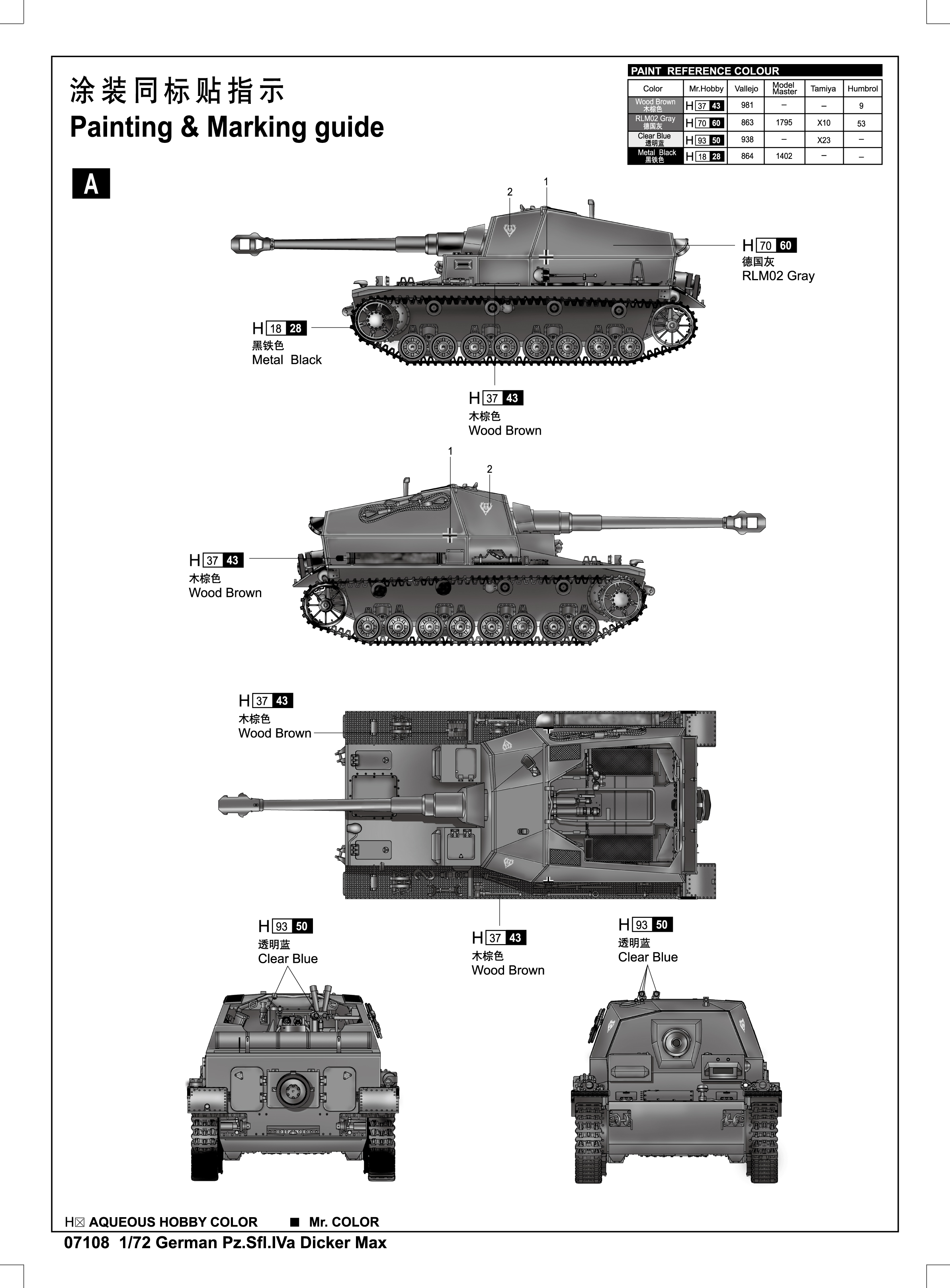 1/72  German Pz.Sfl.Iva Dicker Max