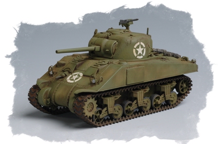1/48   U.S M4 TANK (Mid –Model)