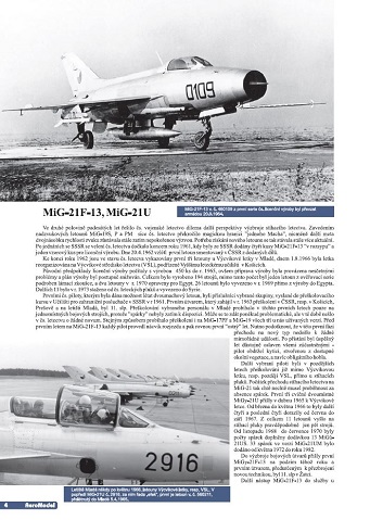 AEROmodel č.10 MiG-21F-13 a MiG-21U
