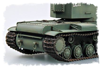 1/48  KV Big Turret Tank 