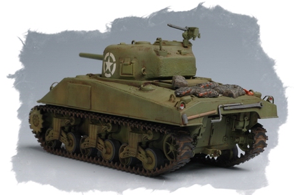 1/48   U.S M4 TANK (Mid –Model)