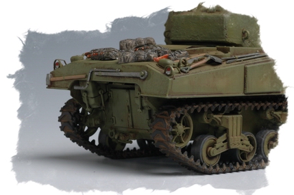 1/48   U.S M4 TANK (Mid –Model)