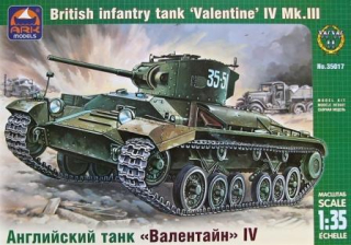 1/35 Valentine IV Mk.III British infantry tank