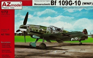 1/72 Messerschmitt Bf 109G-10 WNF (3x camo)***