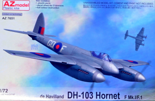 1/72 DH-103 Hornet F Mk.I/F.1 (3x camo)***