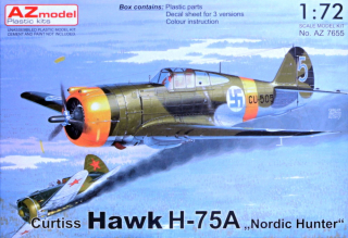 1/72 Curtiss Hawk H-75A 'Nordic Hunter' (3x camo)***