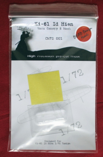 1/72  Ki-61 Id Vacu Canopy & Mask