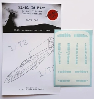 1/72  Ki-61 Id Hien Control Surfaces