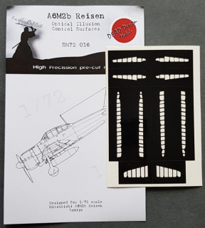 1/72  A6M2b m.21 Reisen Control Surfaces