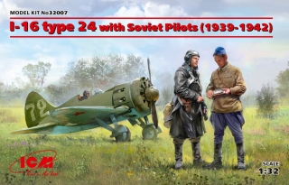 1/32 I-16 type 24 w/ Soviet Pilots (1939-1942)