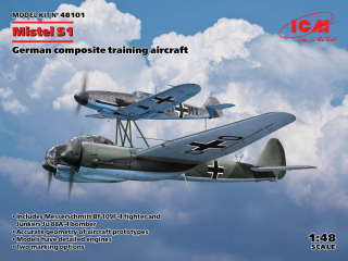 1/48 Mistel S1 German WWII compos.training plane***