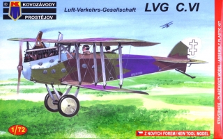 1/72 LVG C.VI (2x Lithuanian AF, 1921-1925)***