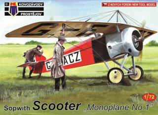 1/72 Sopwith Scooter Monoplane No.1 (3x camo)***