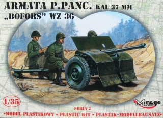 1/35 37mm BOFORS wz 36 anti tank gun