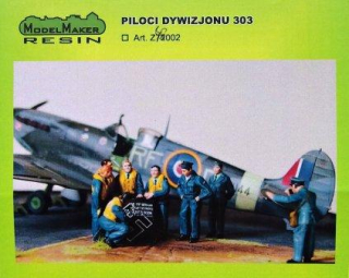 1/48 Pilots 303 Squadron (8 fig.)