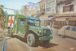 1/35 M43 3/4 ton 4x4 Ambulance truck