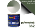 Barva rákosově zelená - hedvábně matná                          