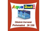 AQ ohnivě červená - hedvábně matná                              