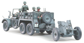 1/35  Krupp Towing Truck w/37 mm Pak