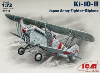 1/72  Ki-10-II Japan Army fighter Biplane