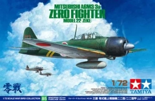 1/72  A6M3/3a Zero Model 22 (Zeke)