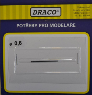 Vrtáček, průměr 0,6 mm