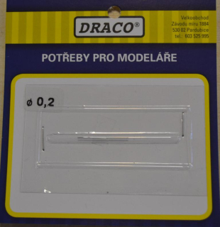 Vrtáček, průměr 0,2 mm