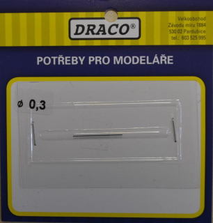 Vrtáček, průměr 0,3 mm