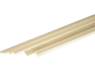 Borovicový nosník 4x4 mm, délka 1000 mm.