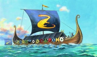 1/180  Drakkar Oseberg