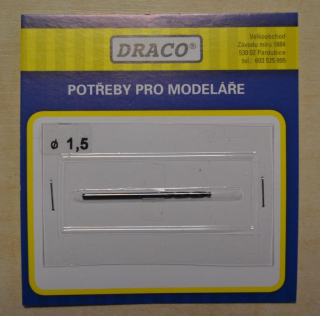 Vrtáček, průměr 1,5 mm