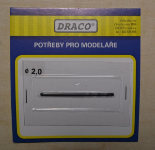Vrtáček, průměr 2,0 mm