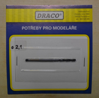 Vrtáček, průměr 2,1 mm