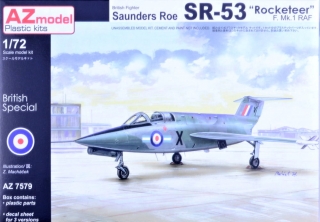 1/72 Saunders Roe SR-53 Rocketeer F.Mk.1 (3x camo)***