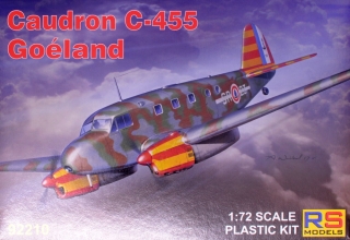 1/72 Caudron C-455 Goeland (4x camo)***