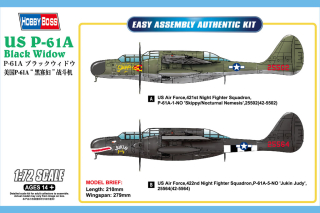 1/72  P-61A Black Widow