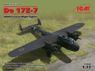 1/72 Dornier Do 17Z-7 German WWII Night Fighter