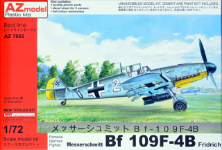 1/72 Messerschmitt Bf 109F-4B Fridrich (3x camo)***