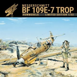 1/32  Messerschmitt Bf 109E-7 Trop - Limited Edition - 103201